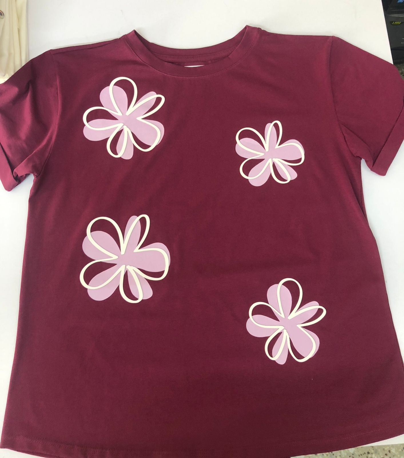Camiseta flor de jamaica