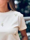 Camiseta Florecita Perlita