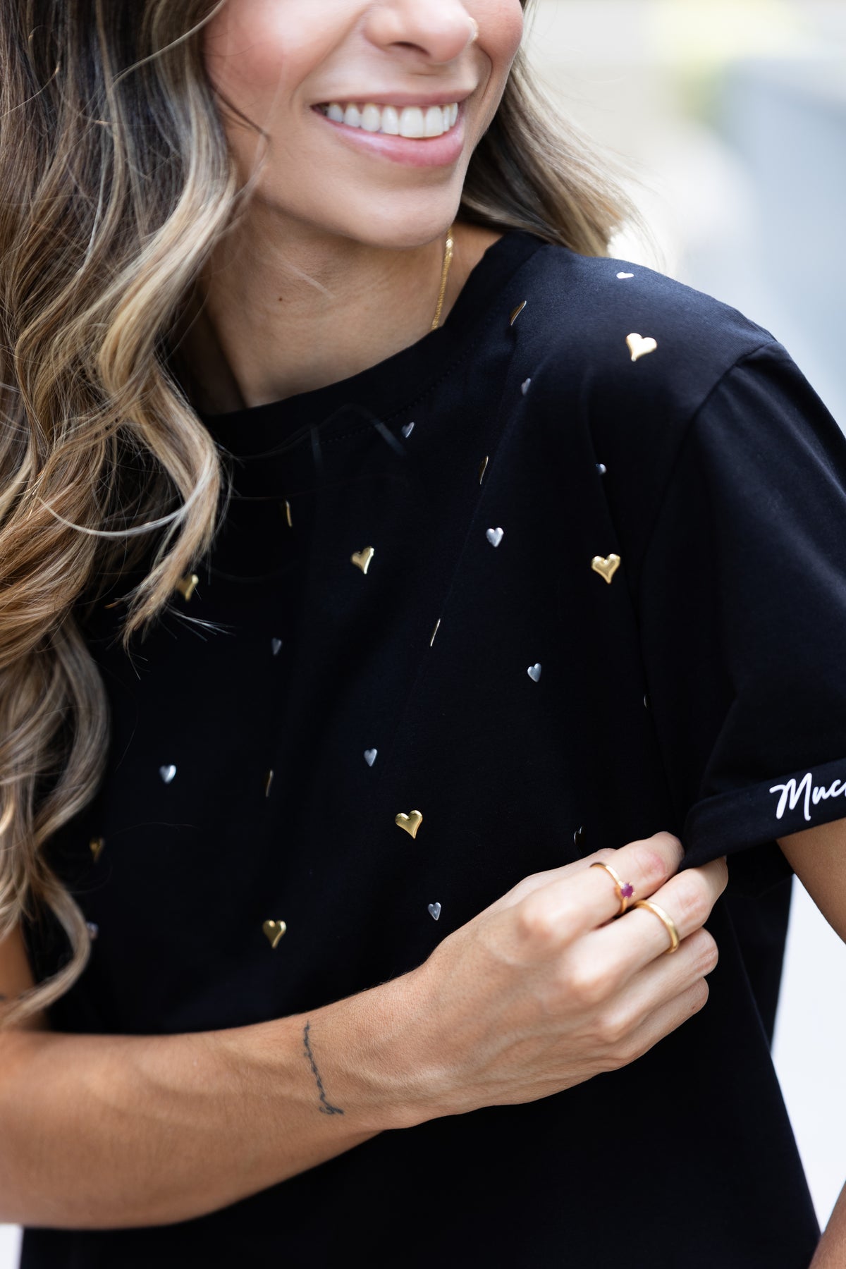 Camiseta mucho amor