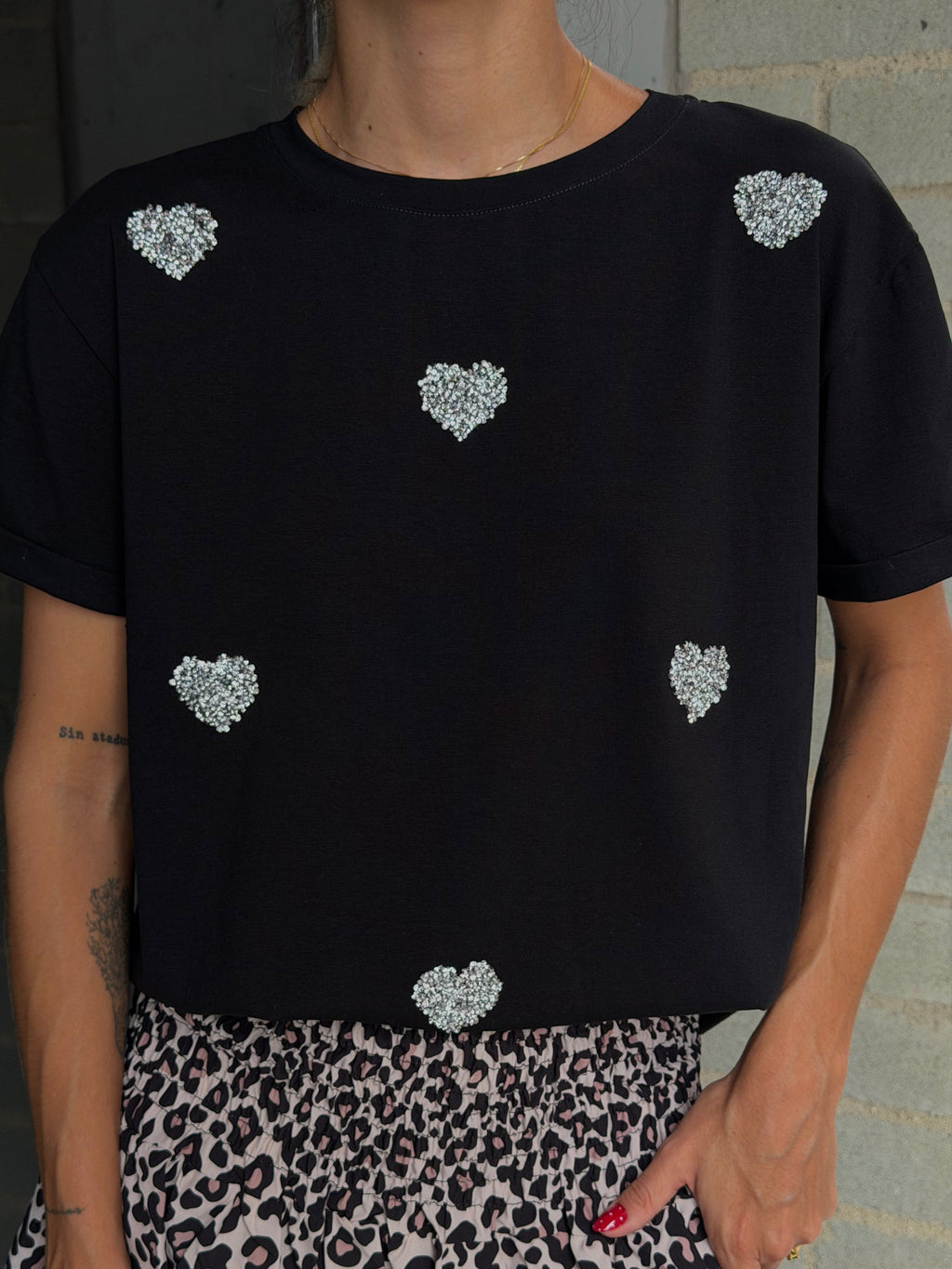 Camiseta Corazón de cristal
