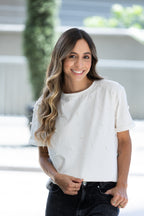 Camiseta Perlas