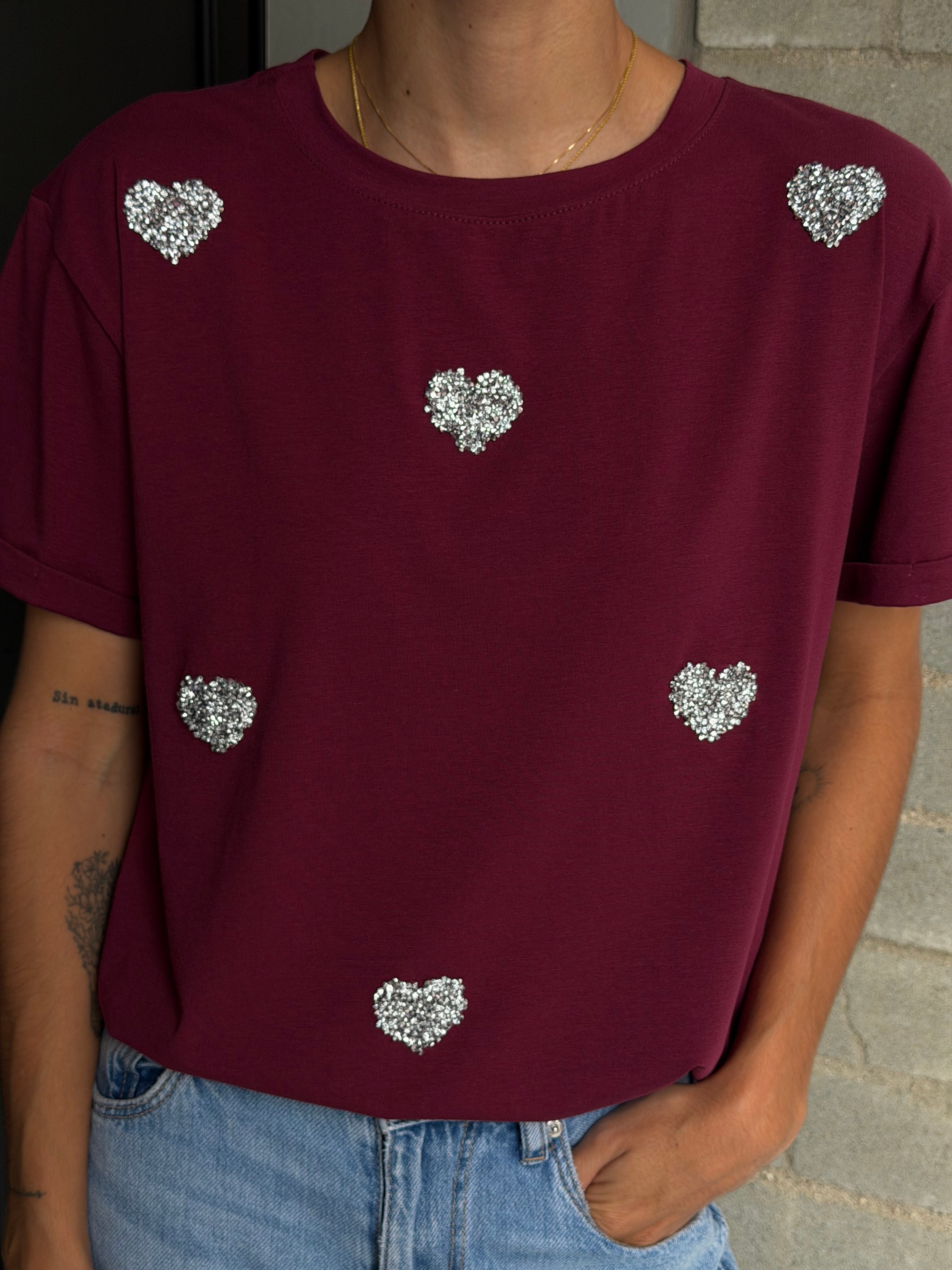 Camiseta Corazón de cristal
