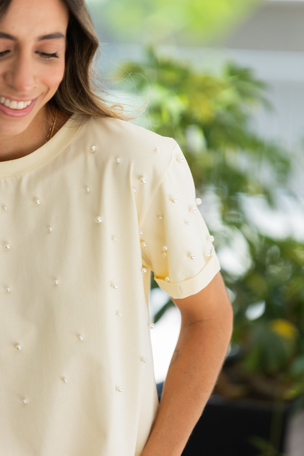 Camiseta Perlas