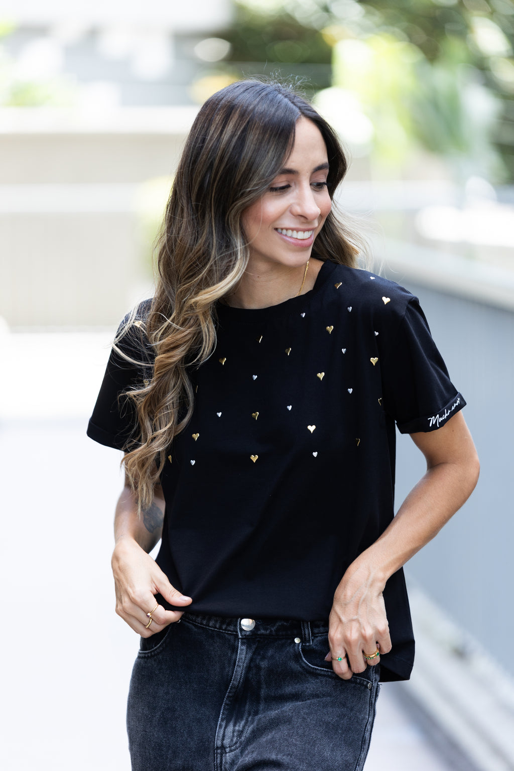 Camiseta mucho amor