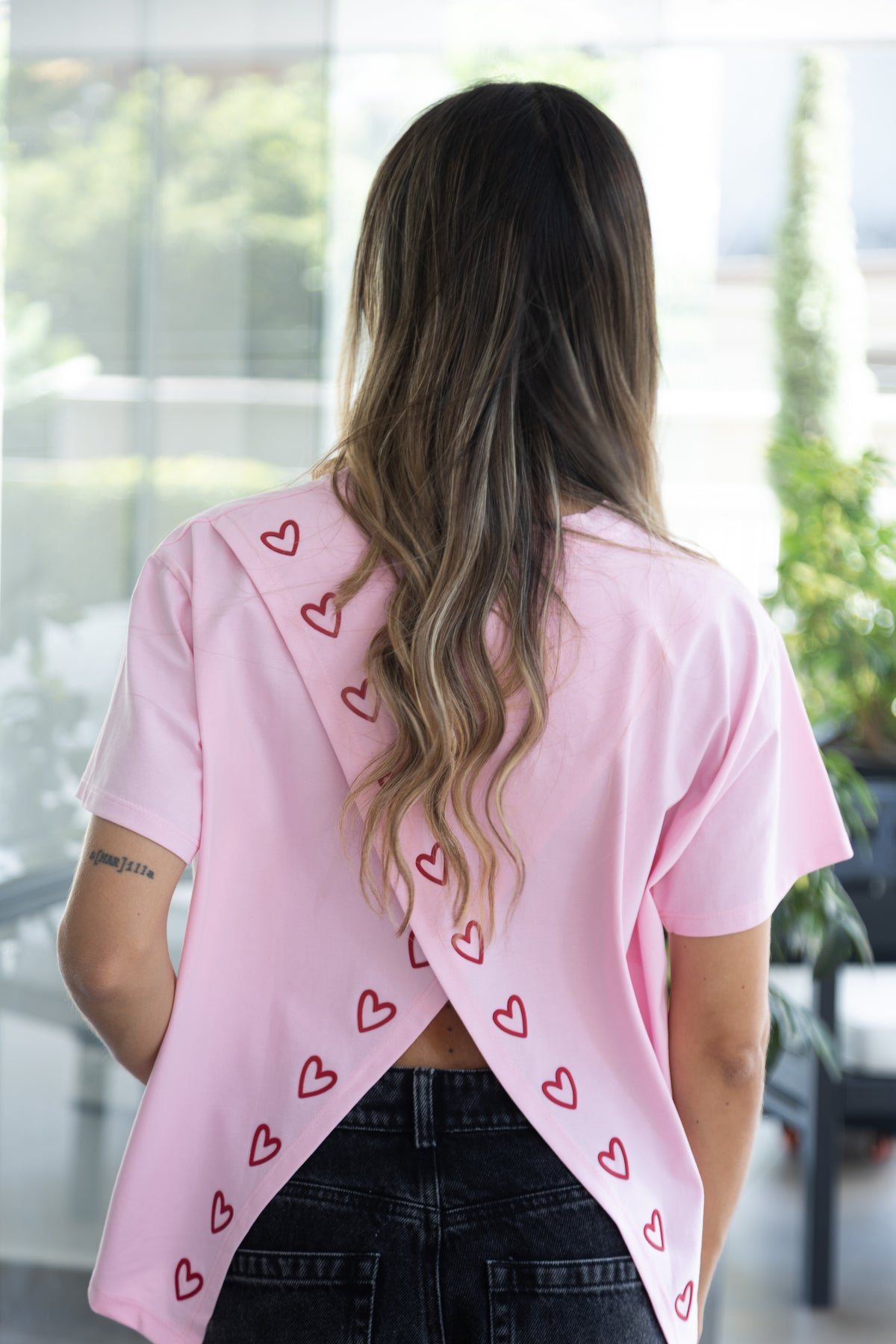 Camiseta Con todo el corazón