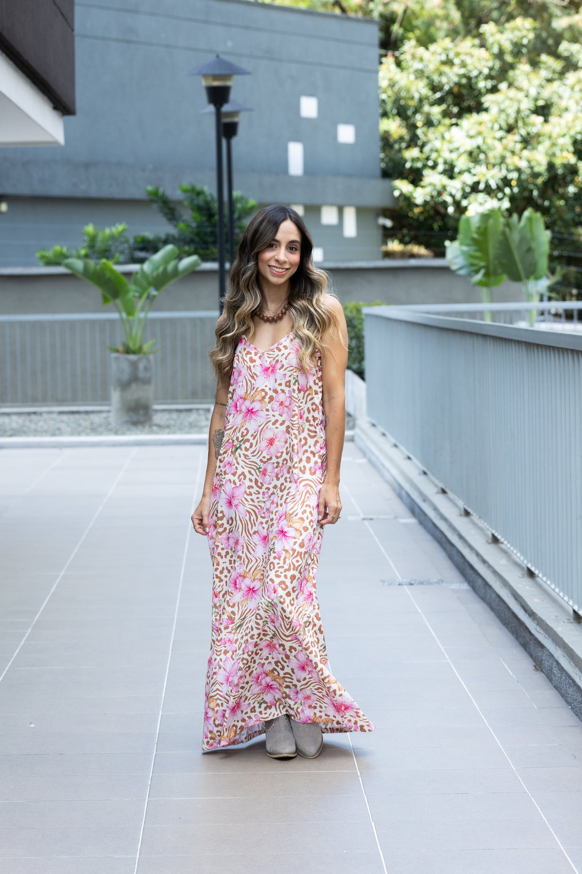 Vestido flor salvaje