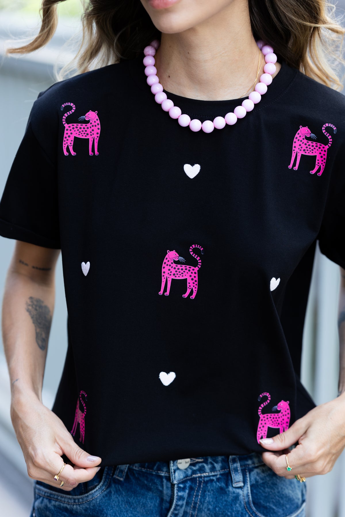 Camiseta Safari Rosado