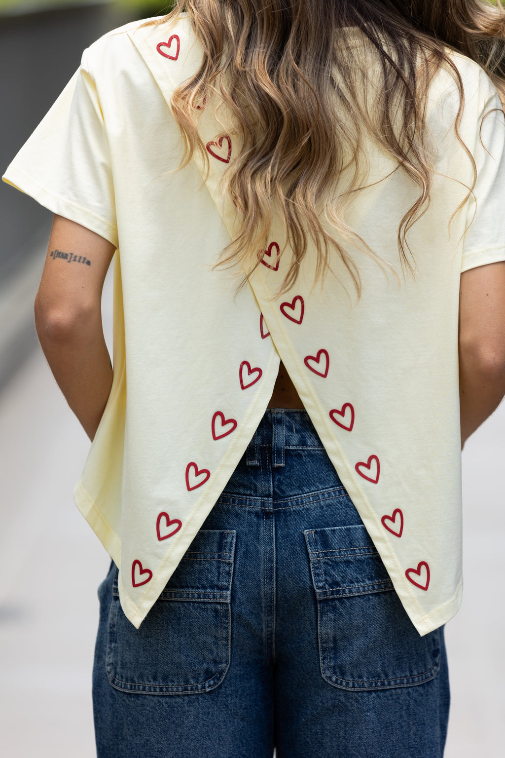Camiseta Con todo el corazón