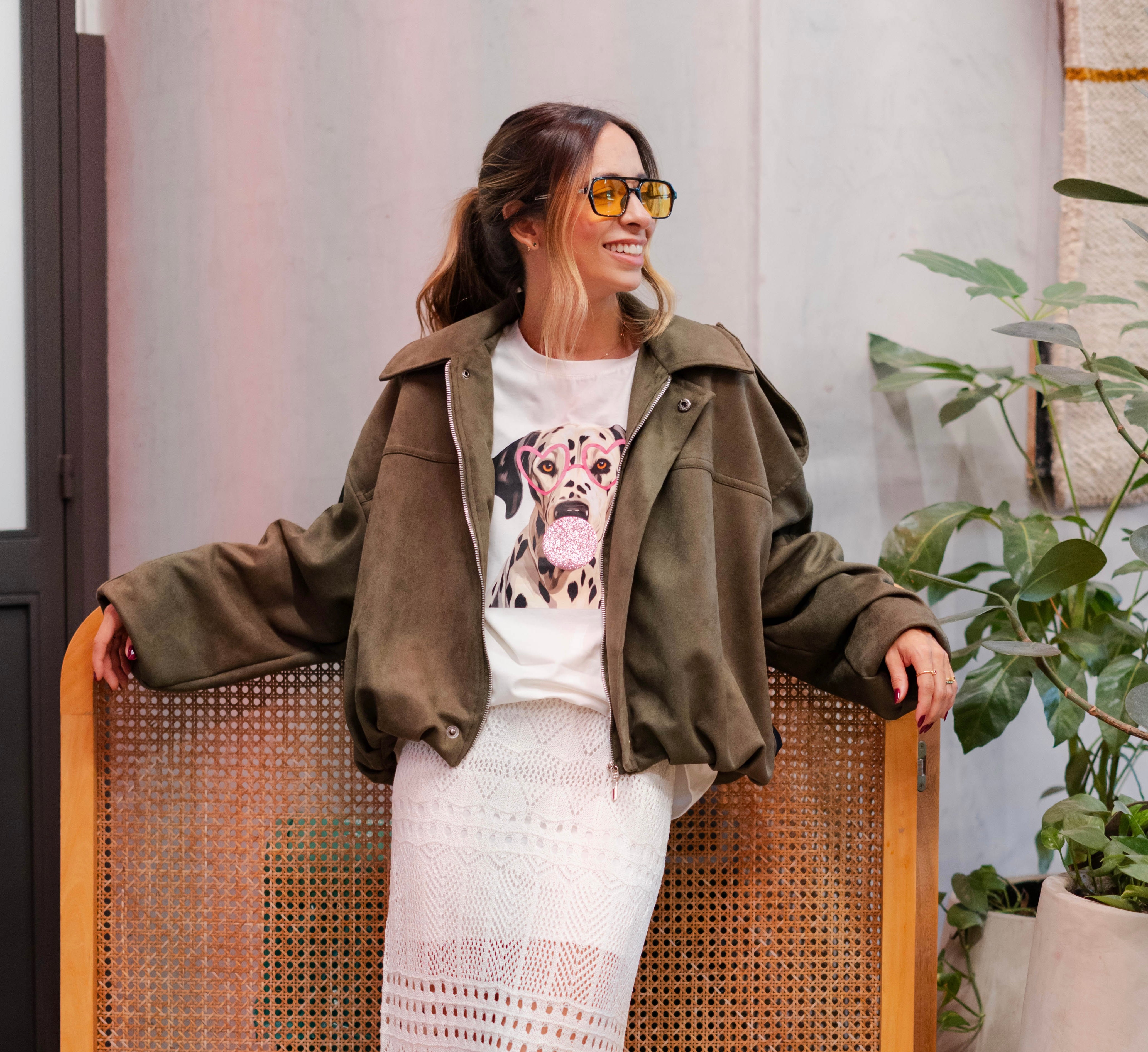 Chaqueta Amber con Cierre para Mujer