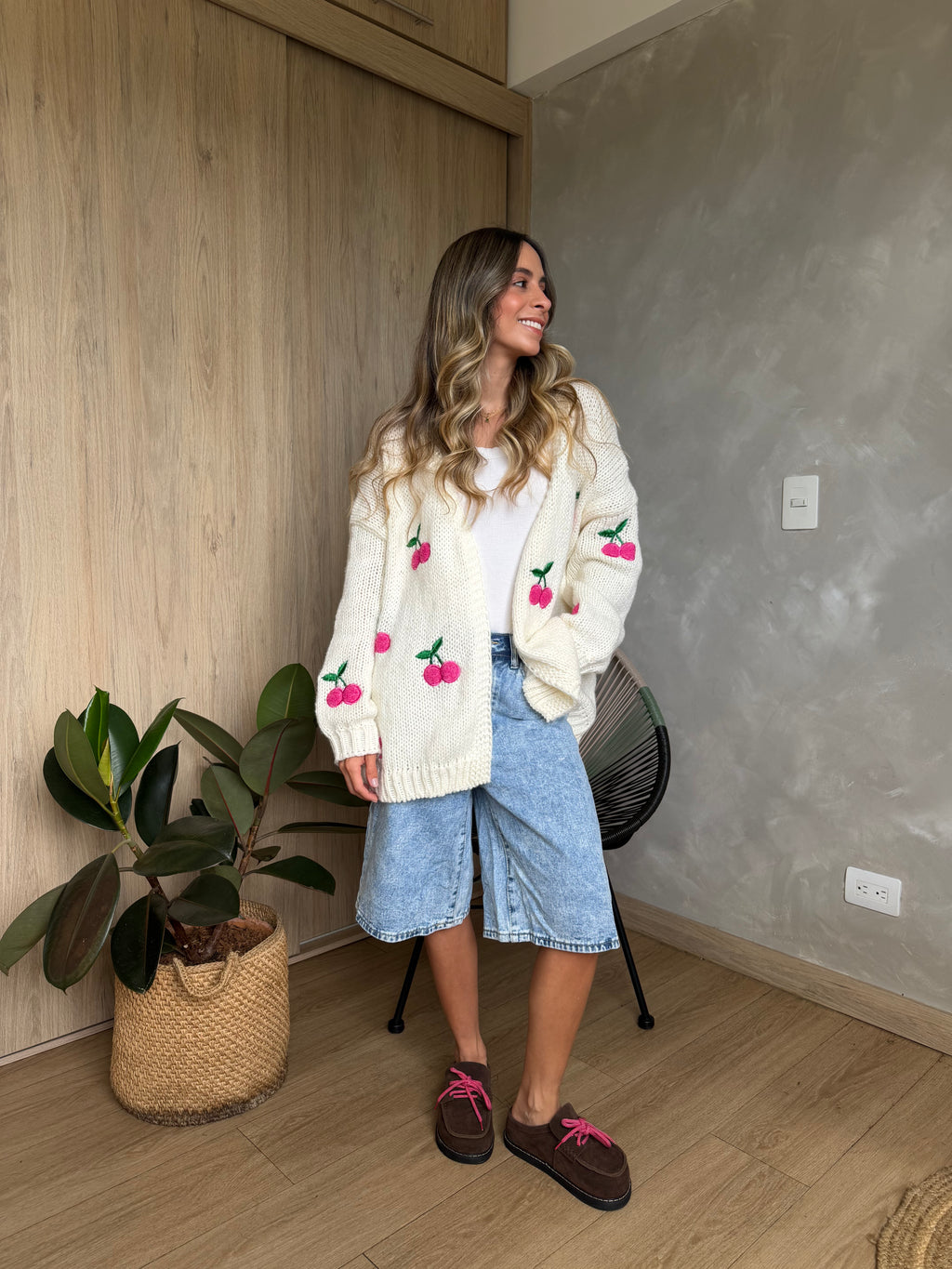 Cardigan Cerezas