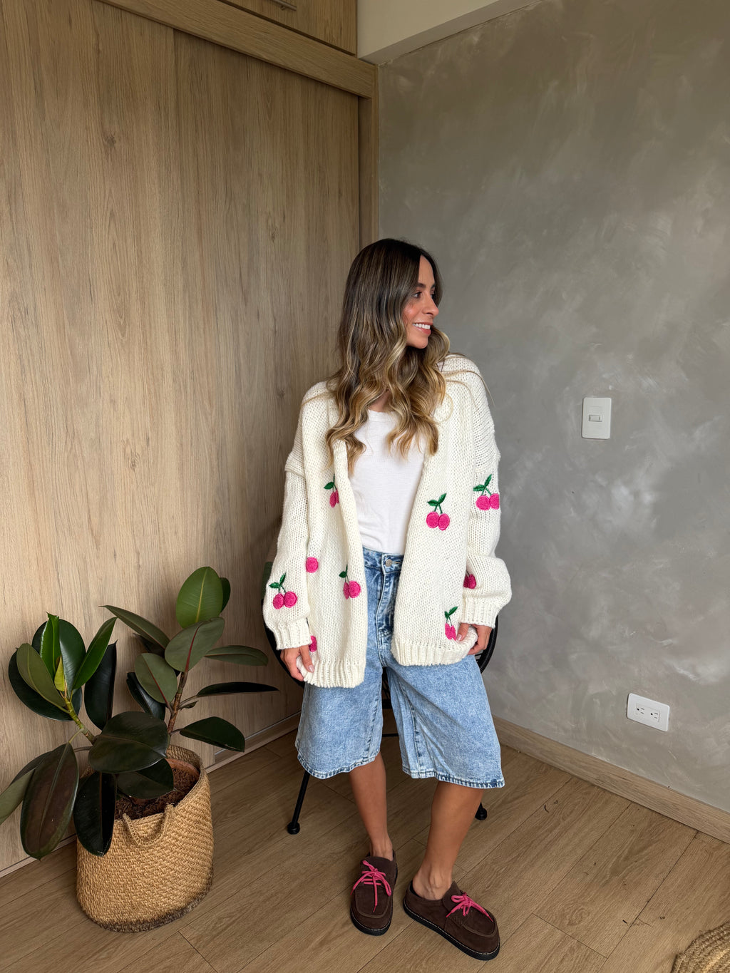 Cardigan Cerezas