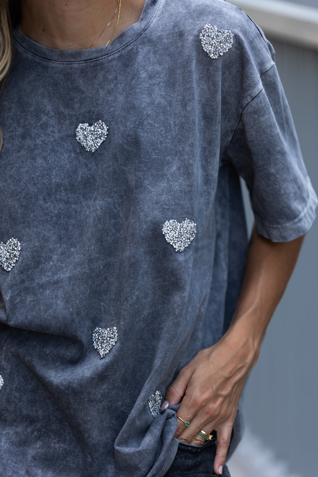 Camiseta Lía corazones