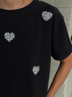 Camiseta Corazón de cristal