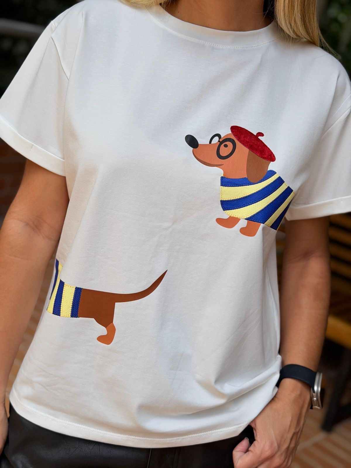 Camiseta salchicha francesa