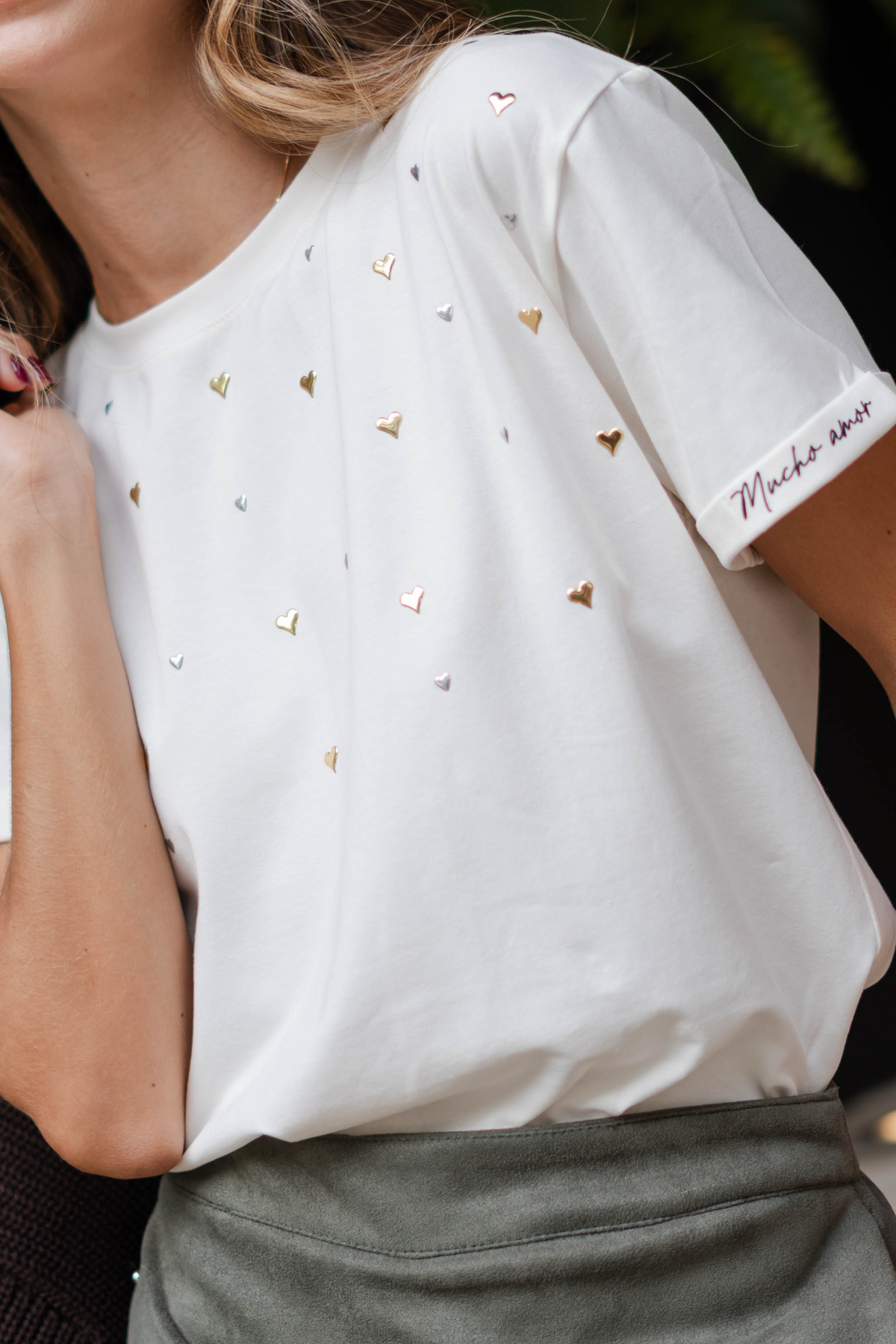 Camiseta mucho amor