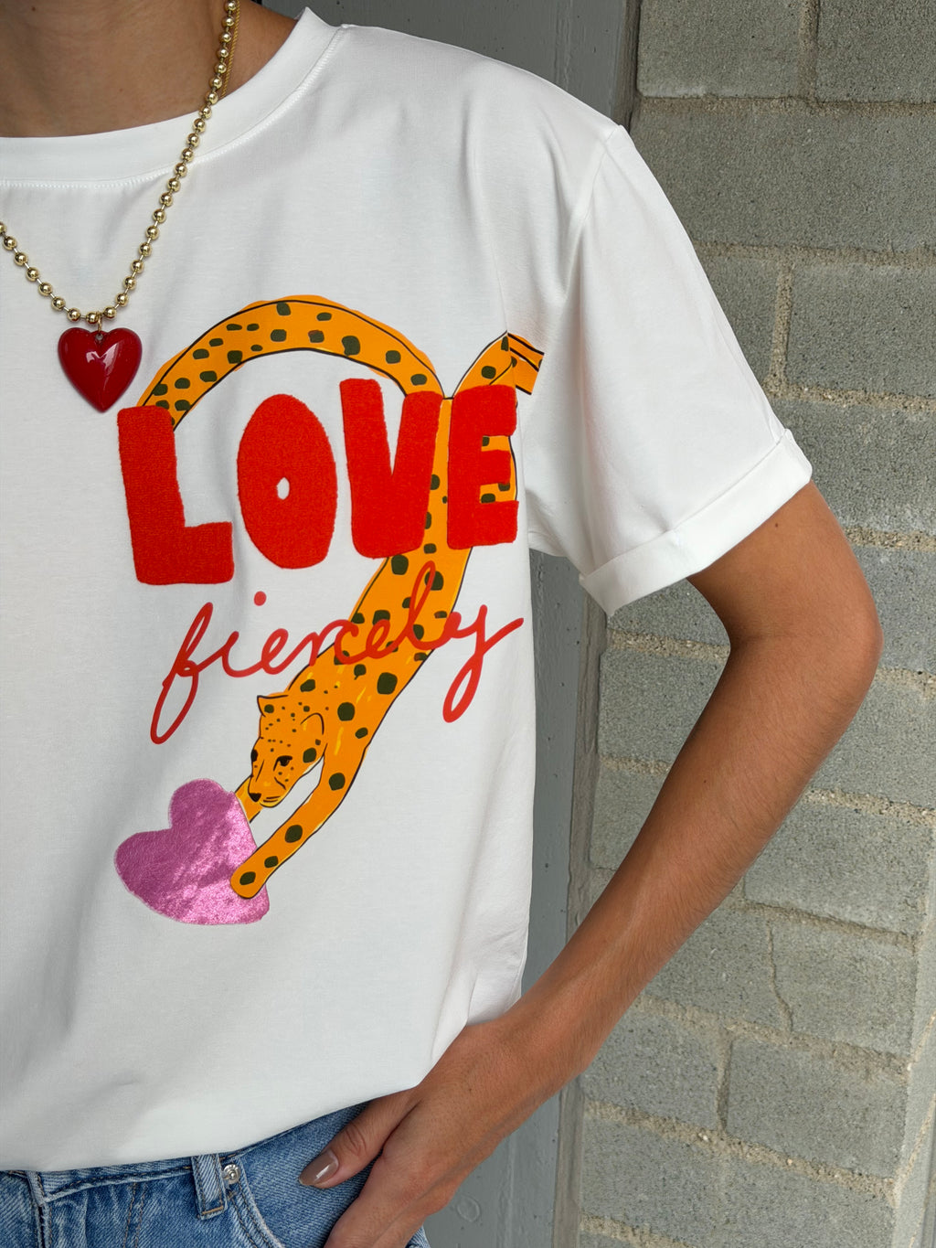 Camiseta ama intensamente