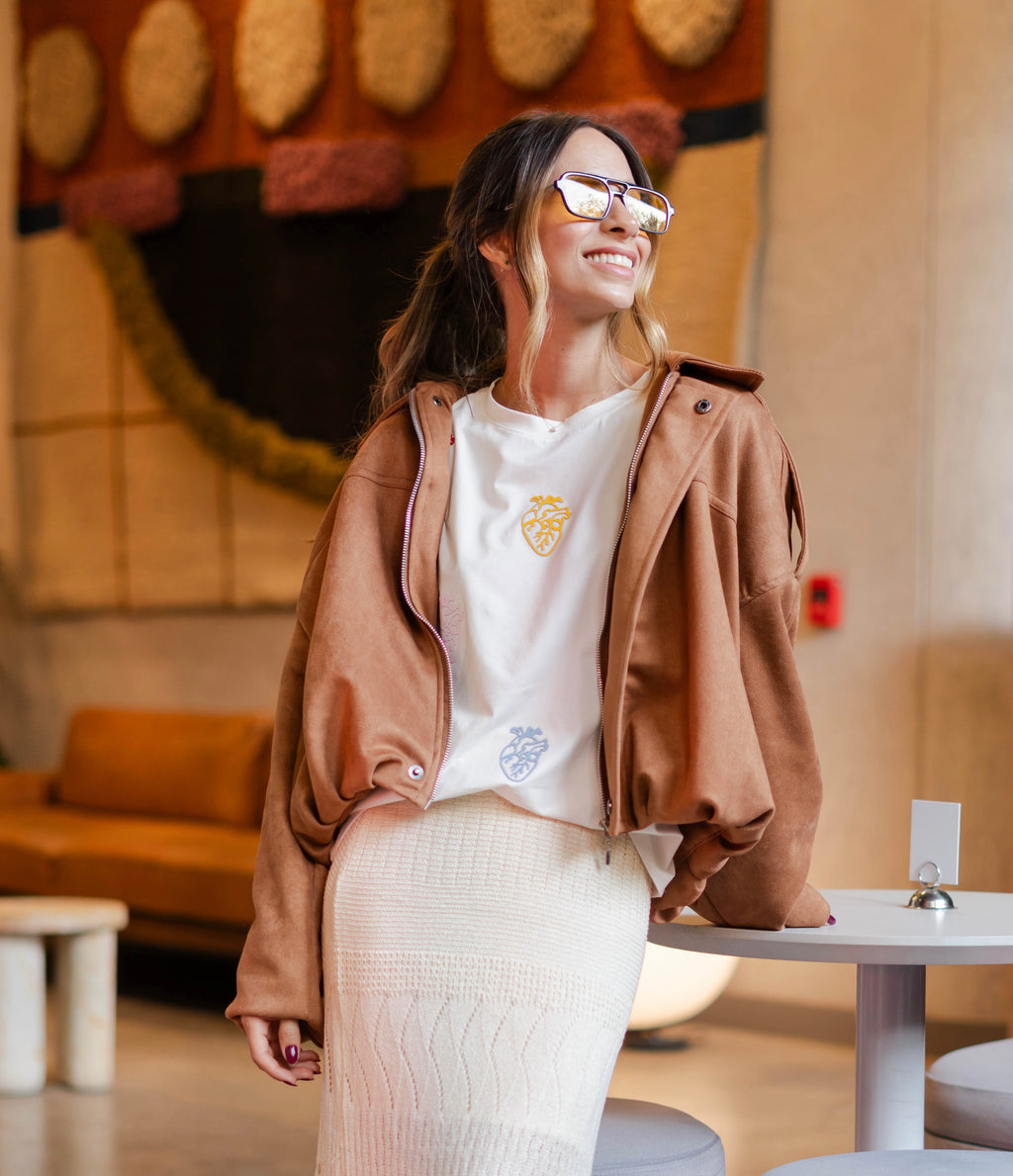 Chaqueta Amber con Cierre para Mujer