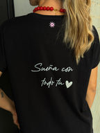 Camiseta Abertura Corazón
