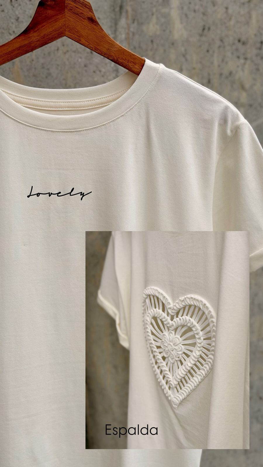 Camiseta hilos de amor