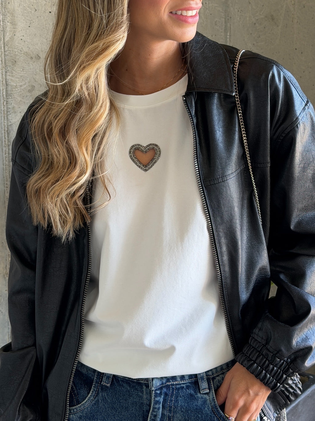 Camiseta Silver Love