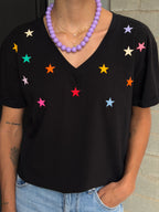 Camiseta Estrellas De Colores