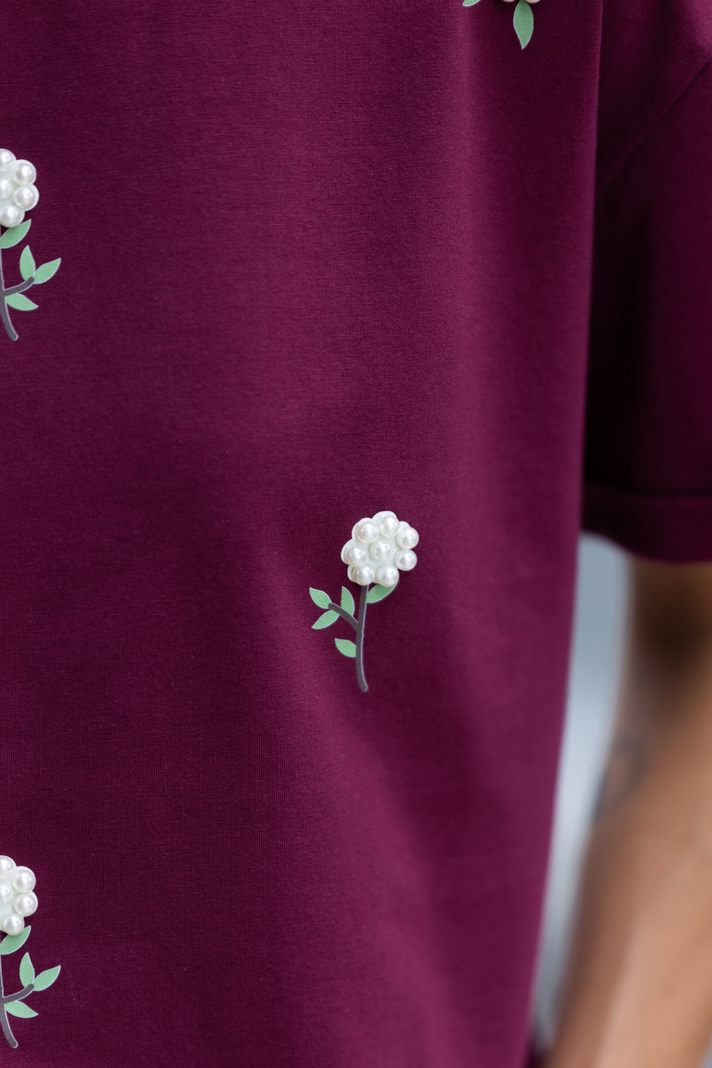 Camiseta Florecita Perlita