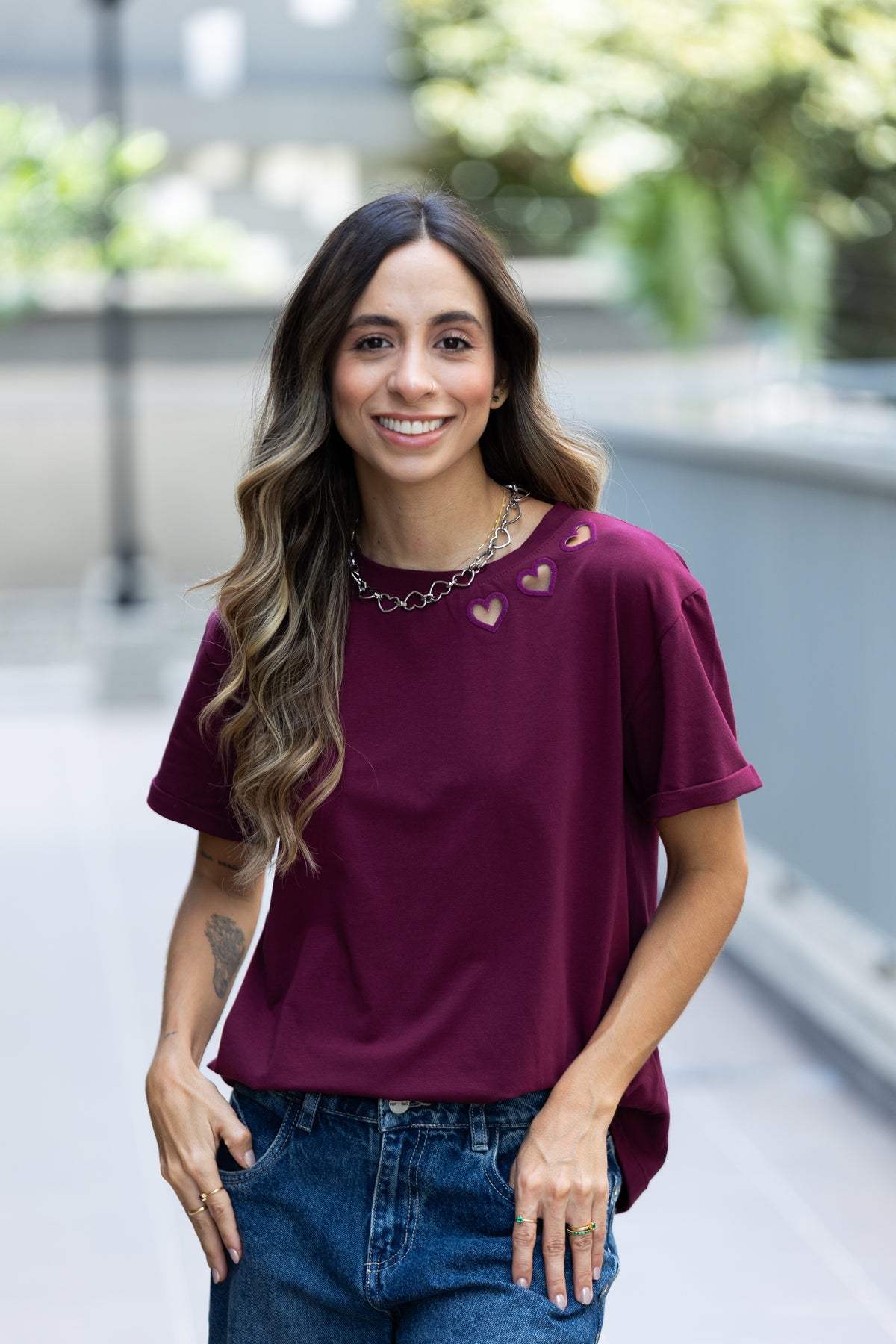Camiseta Básica Corazón