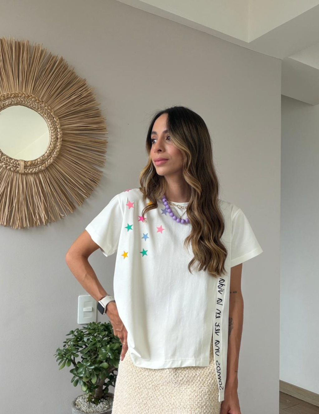 Camiseta Abertura Estrellas
