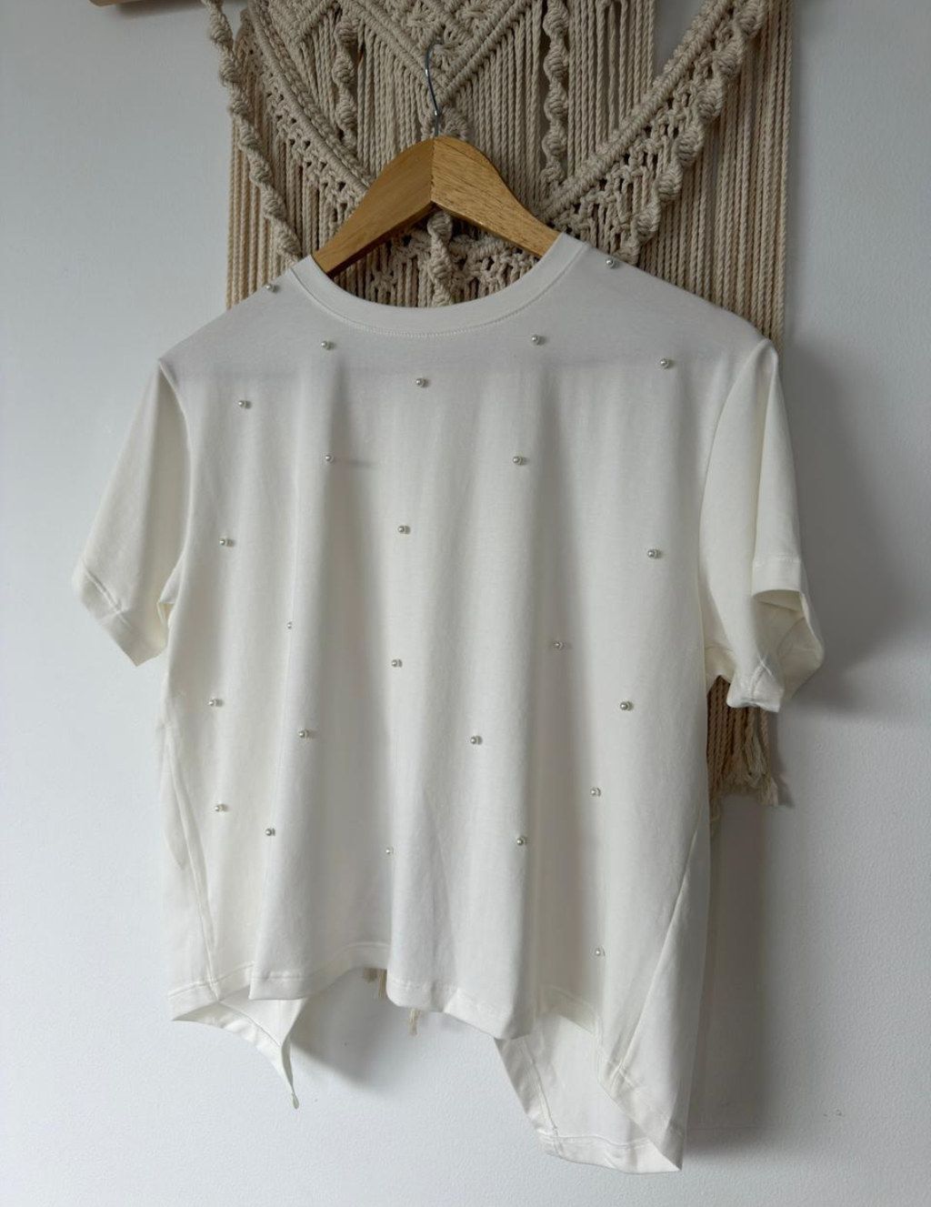 Camiseta Abertura Perlas