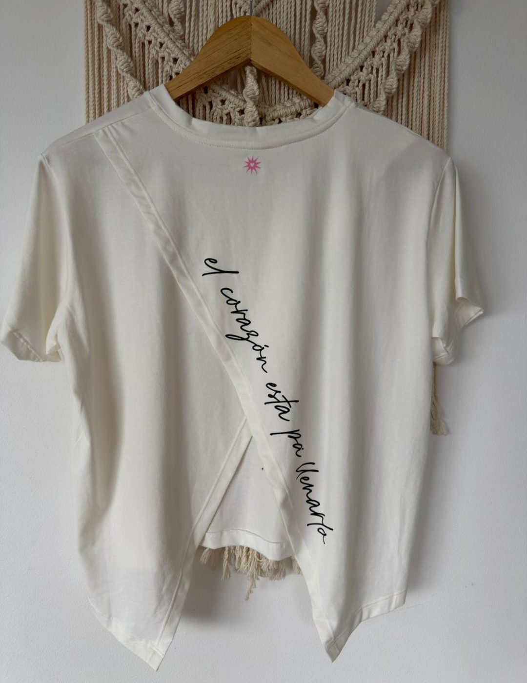 Camiseta Abertura Perlas