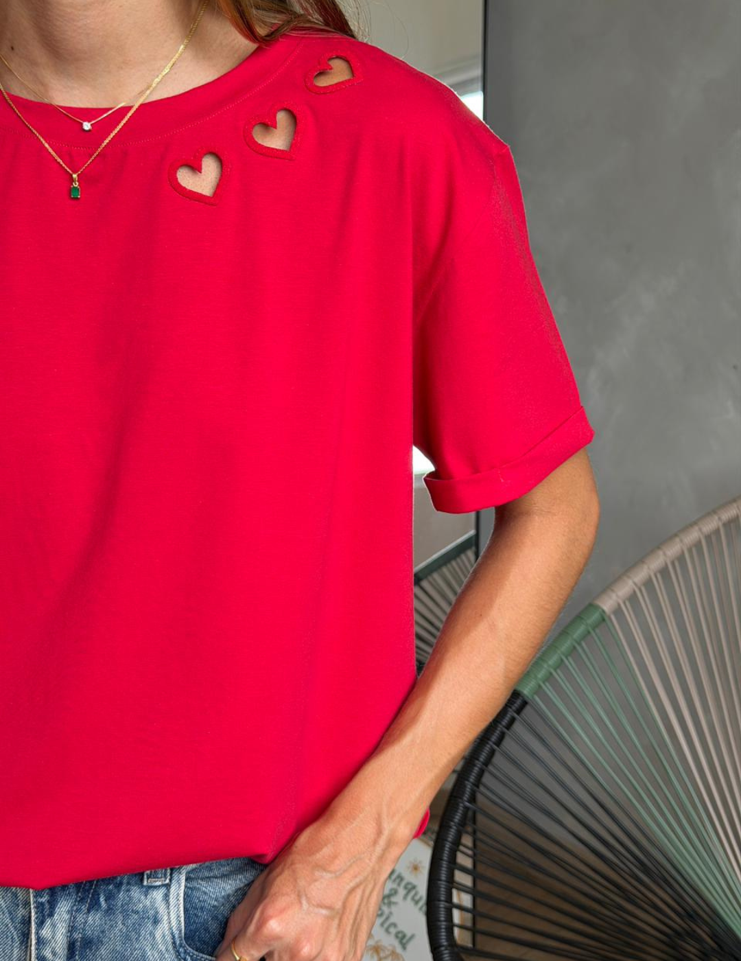 Camiseta Básica Carazon