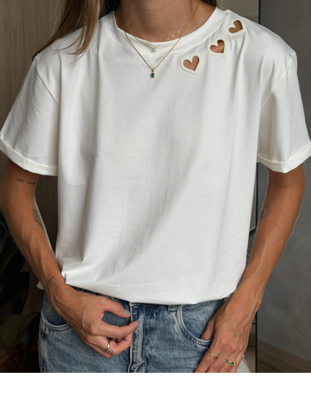Camiseta Básica Carazon