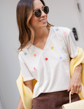 Camiseta Estrellas De Colores