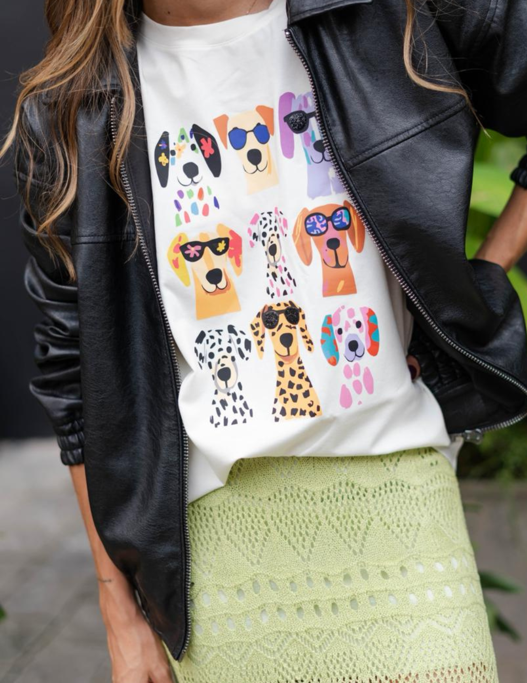 Camiseta Mujer Estampado Perros Dog Lover