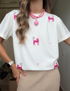 Camiseta Safari Rosado