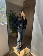 Chaqueta Amber con Cierre para Mujer