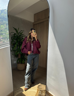 Chaqueta Amber con Cierre para Mujer