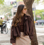 Chaqueta Amber con Cierre para Mujer