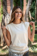 Camiseta Verona Perlas