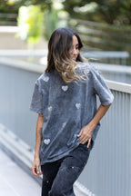 Camiseta Lía corazones