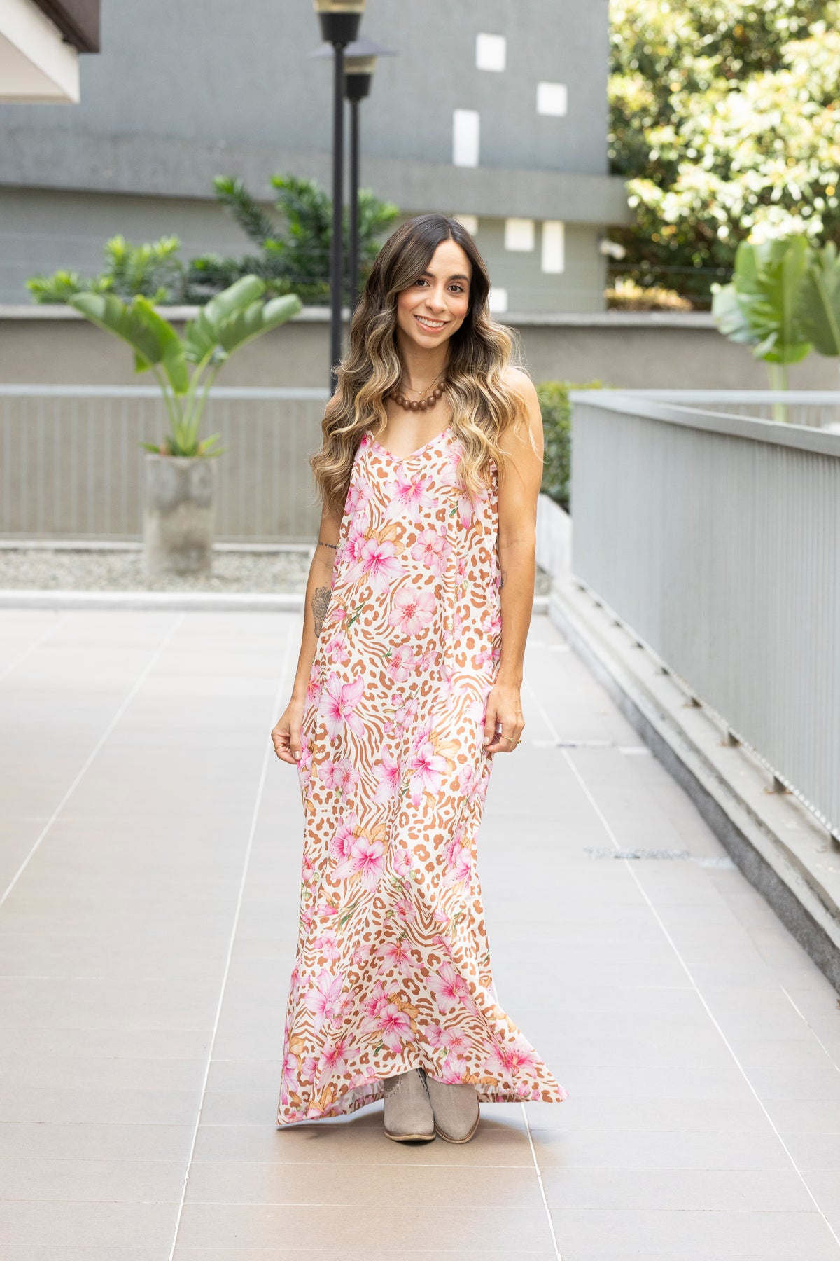 Vestido flor salvaje