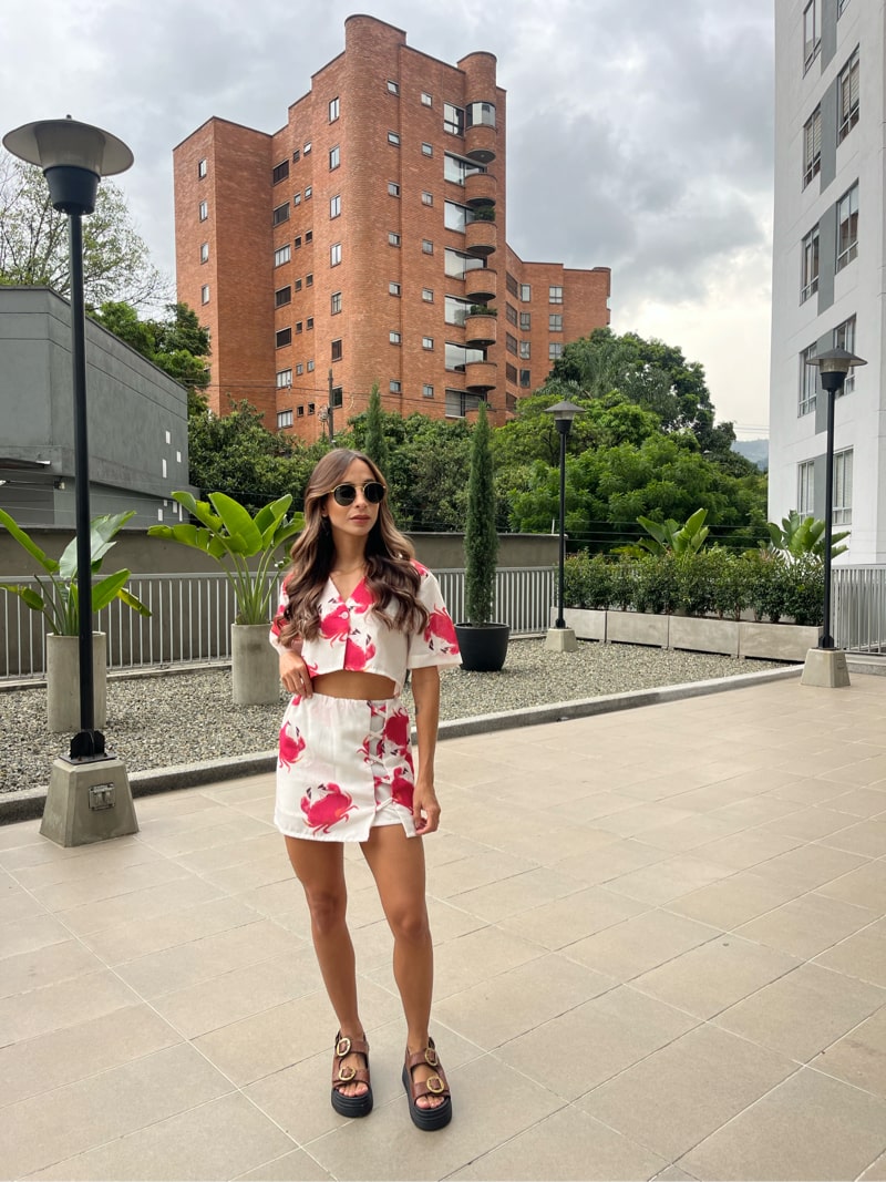 Falda cangrejos
