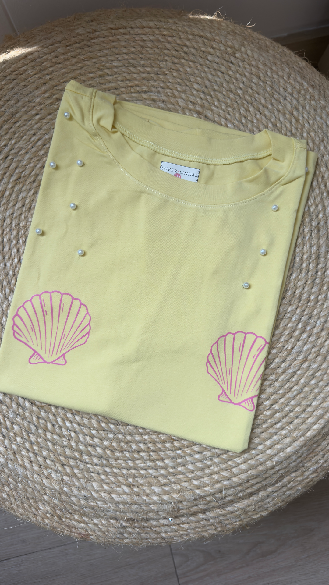 Camiseta Concha Perlas