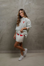 Falda Tejida Corazon